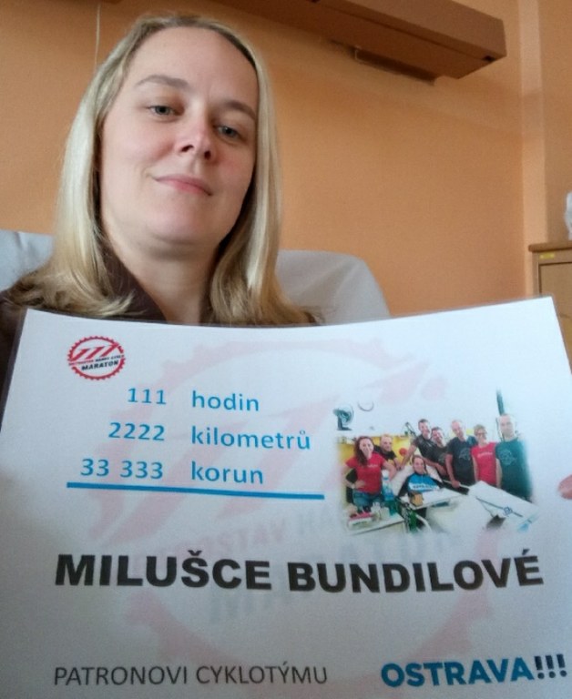 33 333 korun pro Milušku Bundilovou