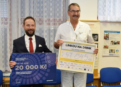 Akce Linkou na drink pomohla Klinice dětského lékařství