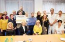 Společný snímek organizátorů, podporovatelů a představitelů Fakultní nemocnice Ostrava.