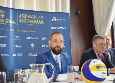Beachvolejbalové hvězdy si v Ostravě zahrají již za dva měsíce 