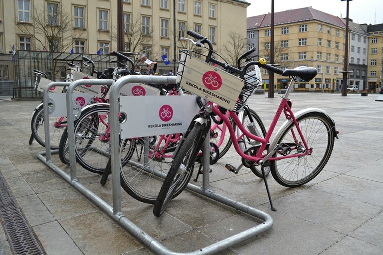 Bikesharing v Ostravě už od května