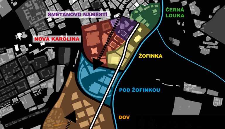 Brownfield mezi Karolinou a Dolními Vítkovicemi čeká proměna v novou čtvrť „Pod Žofinkou“