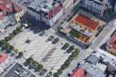 Vizualizace ukazuje, které části Masarykova náměstí se úpravy týkají. 