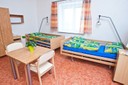 Pokoje jsou přizpůsobeny potřebám klientů