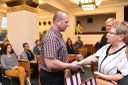 Zlatou medaili Prof. Jana Janského převzal i Jiří Ducheček. 