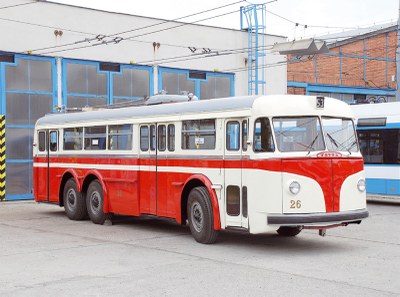Den otevřených dveří k 60. výročí trolejbusů v Ostravě