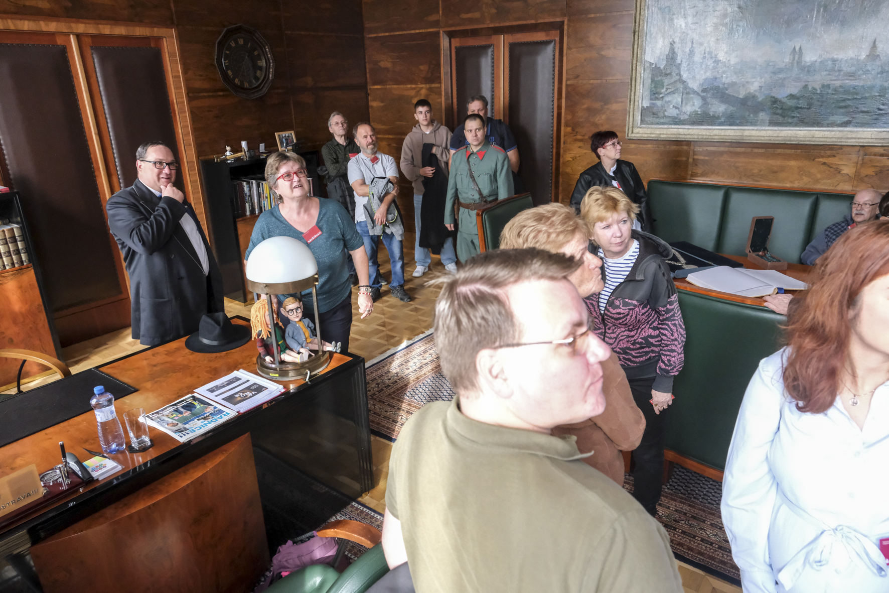 Komentovaná prohlídka v primátorské pracovně