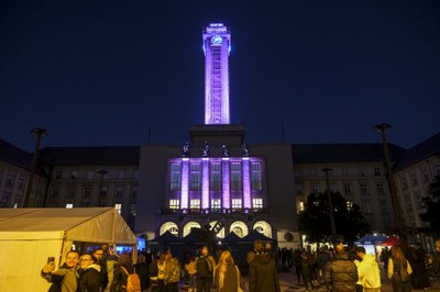 Premiéra zbrusu nového nasvícení Nové radnice