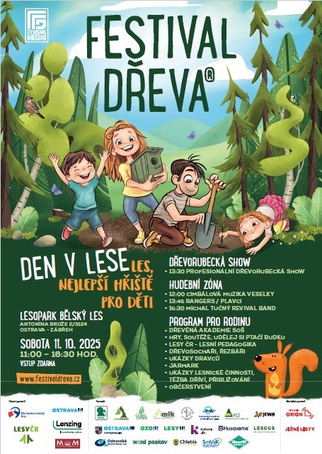 Den v lese s Festivalem dřeva – ideální tip pro celou rodinu