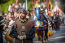 Primátor Tomáš Macura se rovněž oděl do historického kostýmu. 