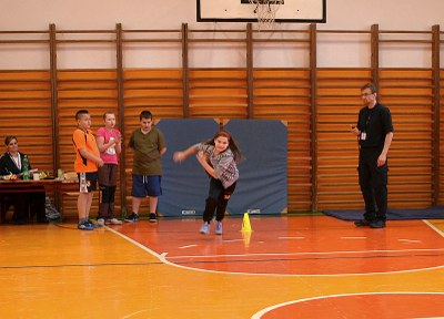 Děti si vyzkoušely policejní disciplíny