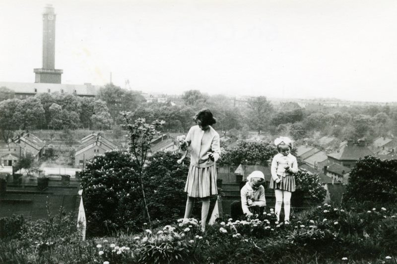 Na Slezské Ostravě nad Kamencem, 60. léta 20. století.