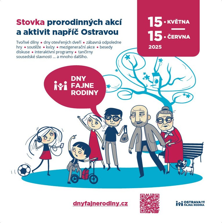 Dny Fajne rodiny 2025 přinášejí pestrý prostor pro společné zážitky napříč generacemi