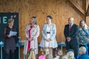 Náměstkyně primátora Andrea Hoffmannová pozdravila školáky v petřkovické základní škole. 