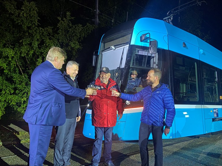 Do Ostravy dorazila první tramvaj z plzeňské Škody Transportation 