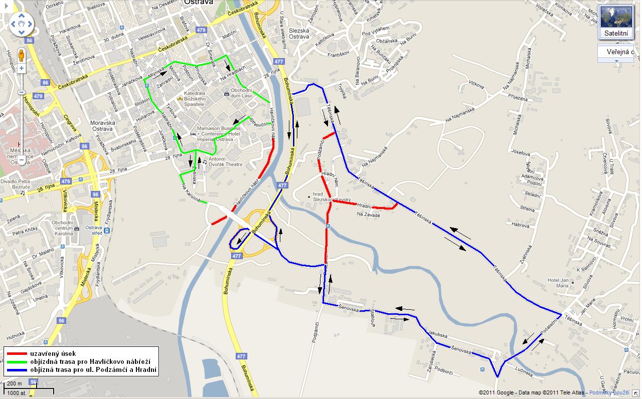 Mapka - Colours of Ostrava