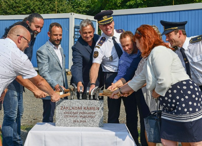 Hasiči z Muglinova se těší na novou zbrojnici