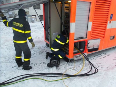 Hasiči z Ostravy pomáhají ve Slovinsku
