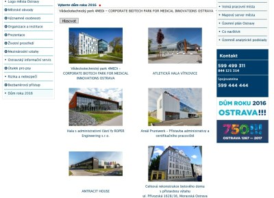 Hlasujeme pro Ostravský dům roku 2016