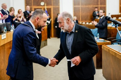 Ivan Binar se stal čestným občanem Ostravy