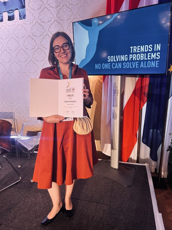 Kariérové poradenství Ostrava ve finále prestižní evropské ceny Innovation in Politics Awards 2025