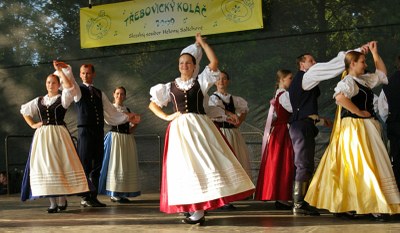 Koncert k jubileu Slezského souboru Heleny Salichové