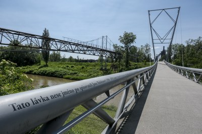 Lávka Jana Balabána je dočasně uzavřena
