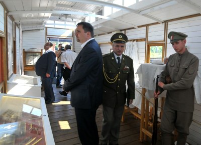 Legionářské muzeum přijelo do Svinova