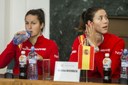 Nejlepší španělská tenistka Garbine Muguruzaová (vpravo). Foto: Jiří Zerzoň