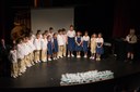 Největší vyznamenaný kolektiv – školní folklorní soubor z Proskovic.