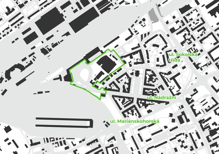 Město Ostrava hledá odborný tým pro urbanistický návrh okolí Hlavního nádraží