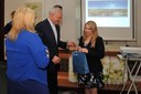 Petra Vidlářová z VŠB-TU a náměstek Zbyněk Pražák. 