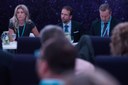 R. Brabec, T. Macura a K. Šebestová během jednání.