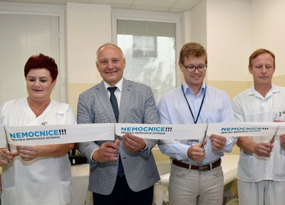 Městská nemocnice má nové urologické ambulance