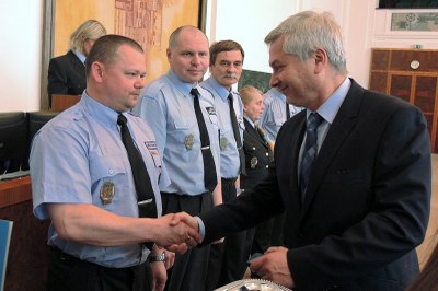 Městským strážníkům za věrnost