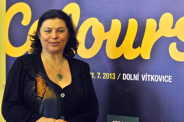 Zlata Holušová, ředitelka festivalu Colours of Ostrava. Foto: J. Urban