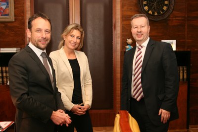Ministr Brabec navštívil radnici