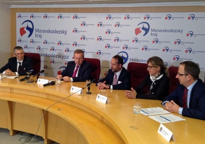 Ministr Richard Brabec v Ostravě