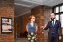 Výstavu zahájili Tomáš Macura a Zuzana Bajgarová.