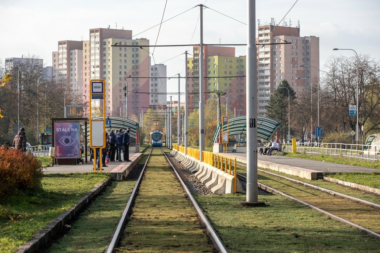 Modernizované tramvajové tratě budou zelené