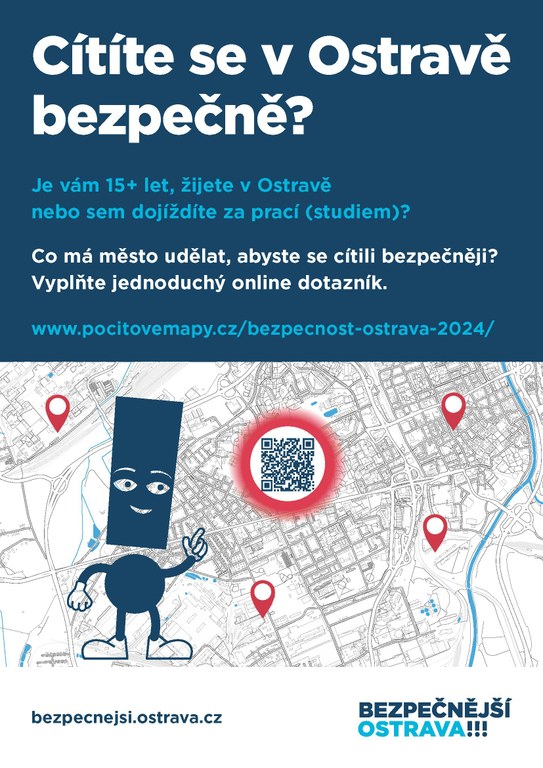 Můžete pomoci při zajištění bezpečnější Ostravy