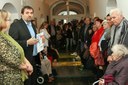 Výstavu zahájil člen zastupitelstva Martin Štěpánek.