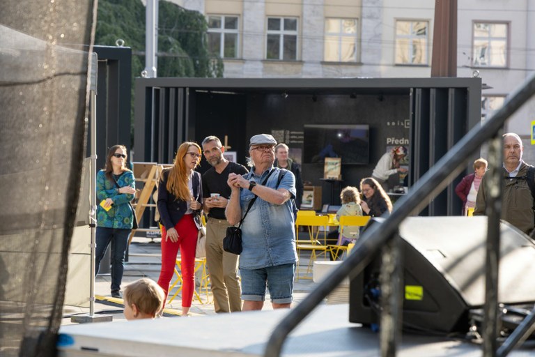 Na Prokešově náměstí odstartovala oslava ostravské kreativity Sdílko Ostrava