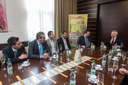 Přijetí zahraničních hostů u primátora P. Kajnara