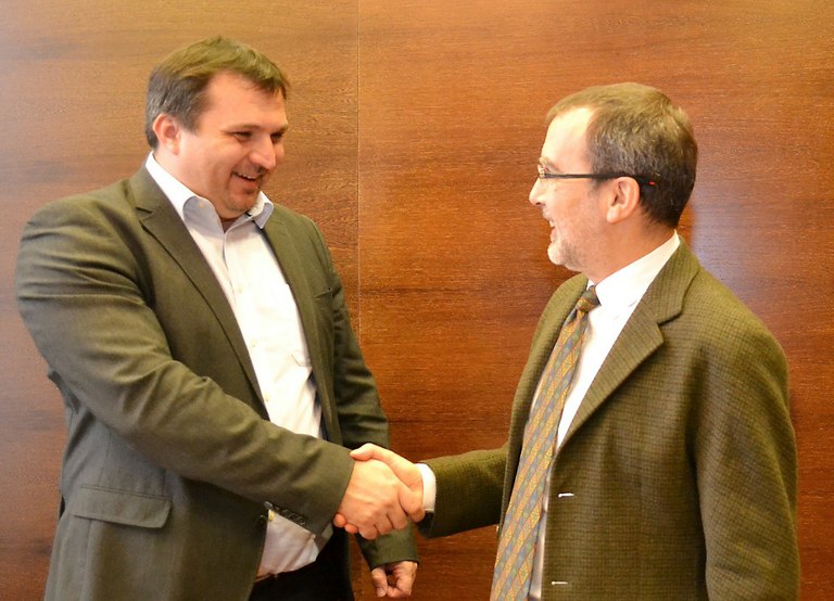 Náměstek Martin Štěpánek přijal španělského velvyslance