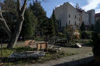 DPS Slunovrat po povodňové spoušti. Foto: Adolf Horsinka