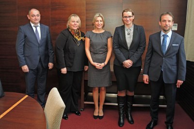 Návštěva ministryně Karly Šlechtové 