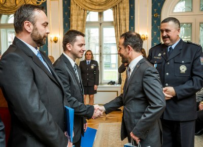 Nejlepší policisté převzali ocenění