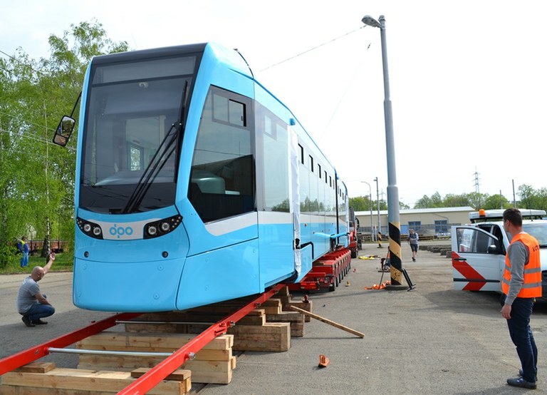 Nejmodernější tramvaj je v Ostravě 