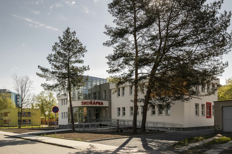 Nové Městské centrum uměleckých terapií Skořápka je hotové